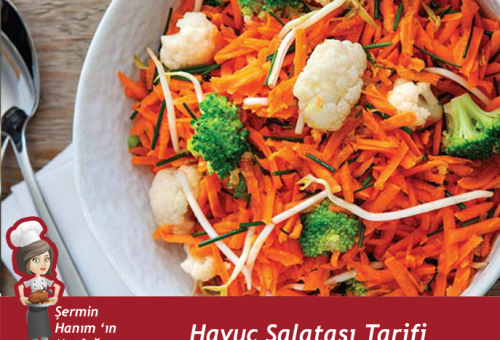 Düşük Kalorili Havuç Salatası