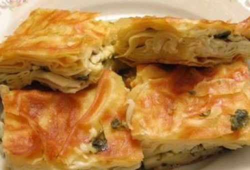 Sodalı Peynirli Börek