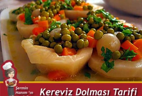 Zeytinyağlı Kereviz Dolması Tarifi