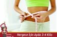 Hergece İçin Ayda 3-4 Kilo Verin