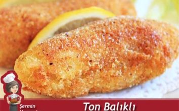 Ton Balıklı Patates Köftesi