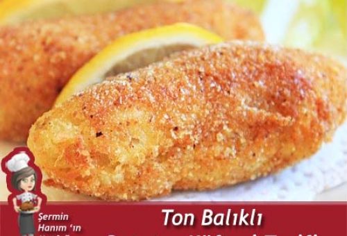 Ton Balıklı Patates Köftesi