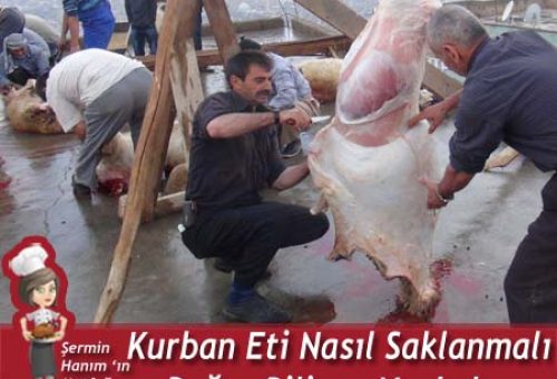 Kurban etleri nasıl saklanır?