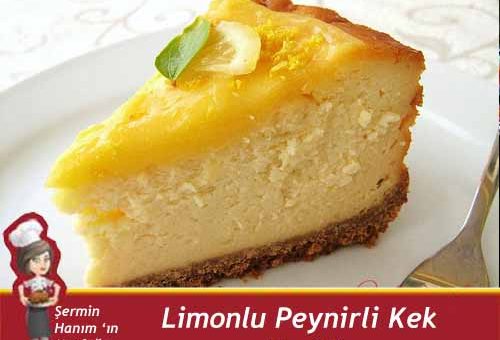 Limonlu Peynirli Kek