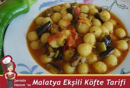 Malatya Ekşili Köfte Tarifi.