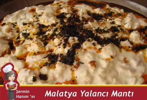 Malatya Yalancı Mantı Tarifi.