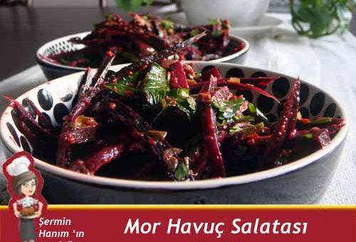 Mor Havuç Salatası Tarifi