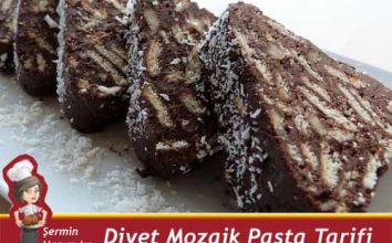 Diyet Mozaik Pasta Tarifi.