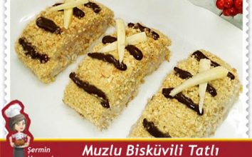 Muzlu Bisküvili Tatlı Tarifi.