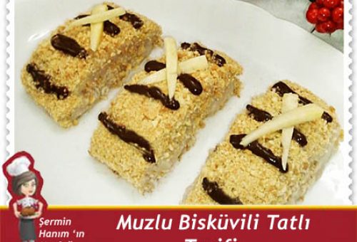 Muzlu Bisküvili Tatlı Tarifi.