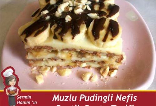 Muzlu Pudingli Pasta Tarifi