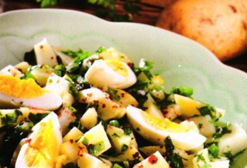 Paşa Pilavı (Yumurtalı Patates Salatası)