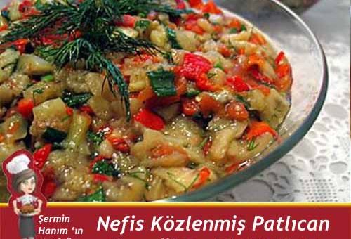 Közlenmiş Patlıcan Yemeği Tarifi