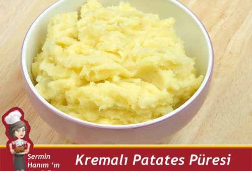 Kremalı Patates Püresi Tarifi.