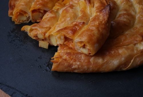 Pastırmalı Patatesli Börek