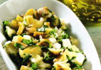 Peynirli Patlıcan Salatası