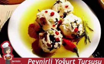 Peynirli Yoğurt Turşusu Tarifi