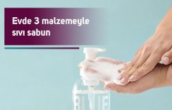 3 Malzemeyle Sıvı Sabun Yapımı