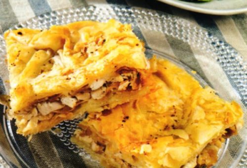 Tavuklu Açma Börek (Arnavut Usulü)