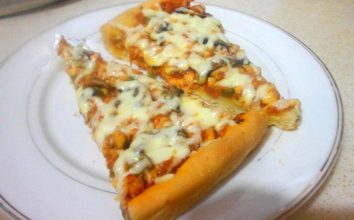 Tavuklu Pizza