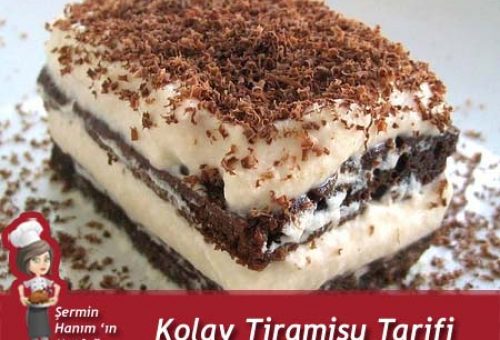 Kolay Tiramisu Tarifi