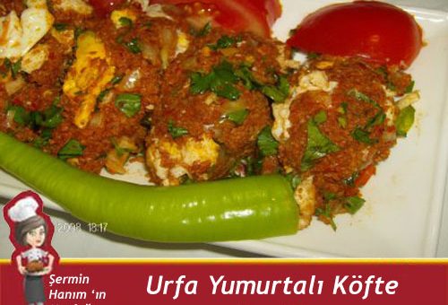 Urfa Yumurtalı Köfte Tarifi.