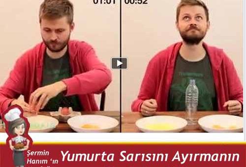 Yumurta Sarısını Ayırmanın EN Kolay Yolu